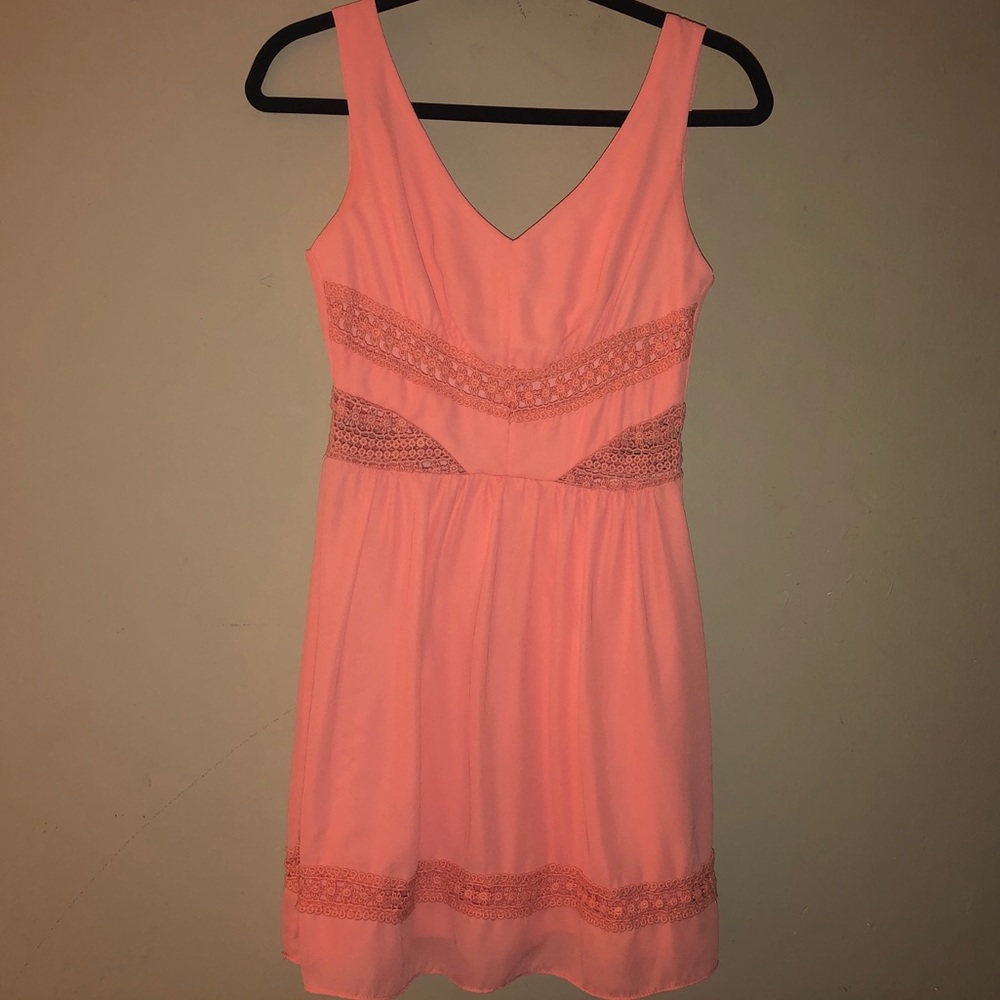 B. Darlin peach dress